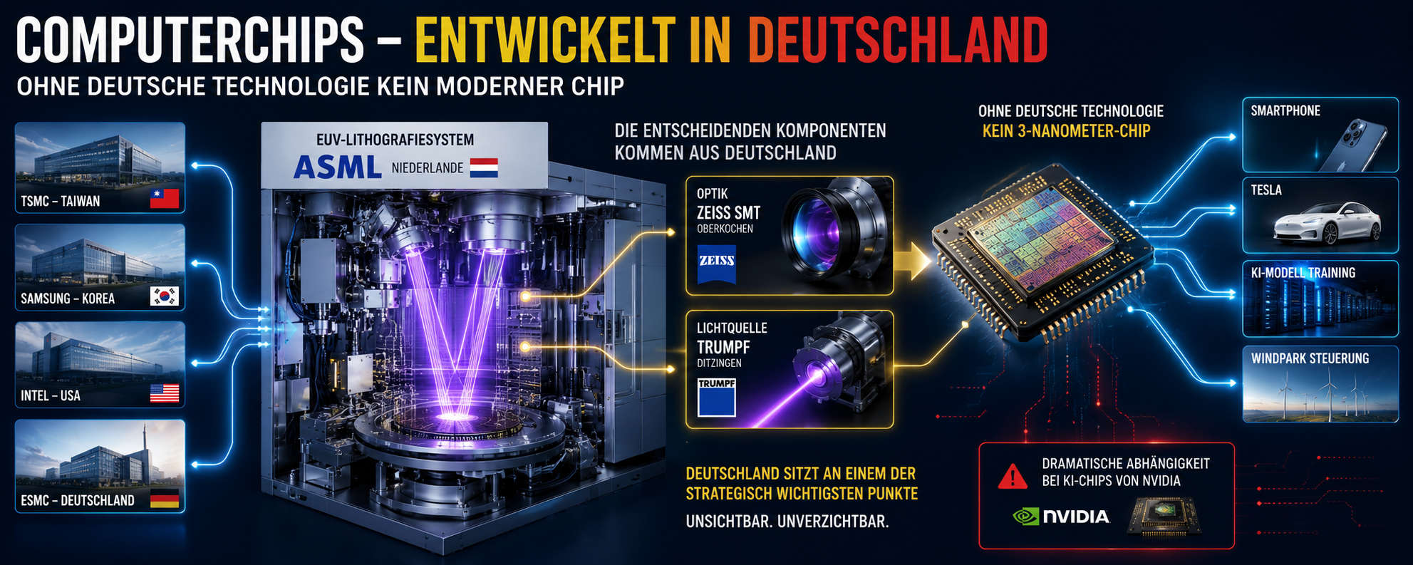 Computerchips Deutschland EUV-Lithografie