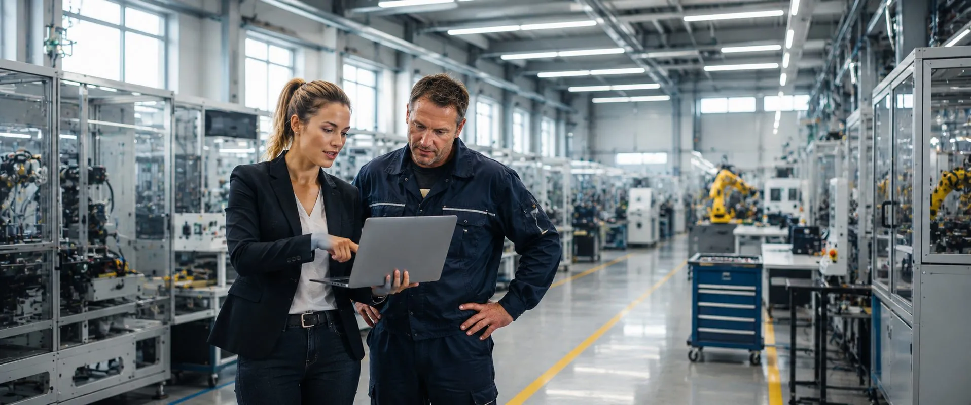 KI-Prüfstand mit Messtechnik