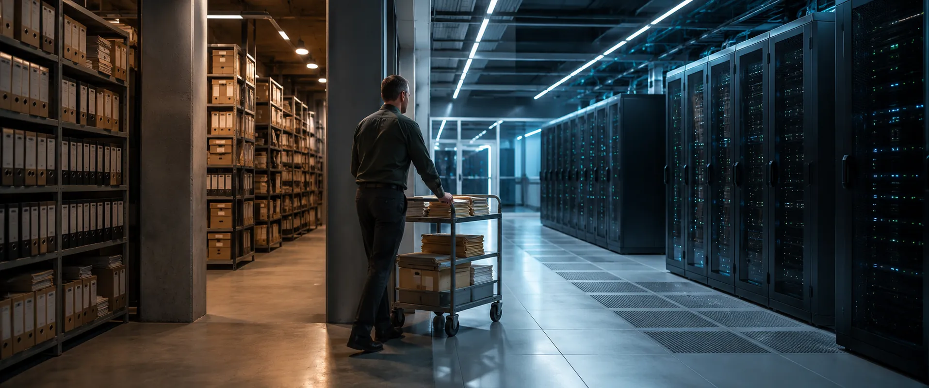 Archiv geht in Rechenzentrum über
